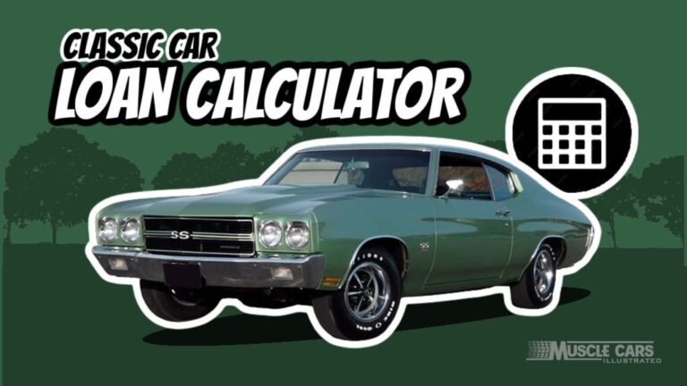 Drive Your Dream: The Ultimate Guide to Using a Classic Car Auto Loan Calculator